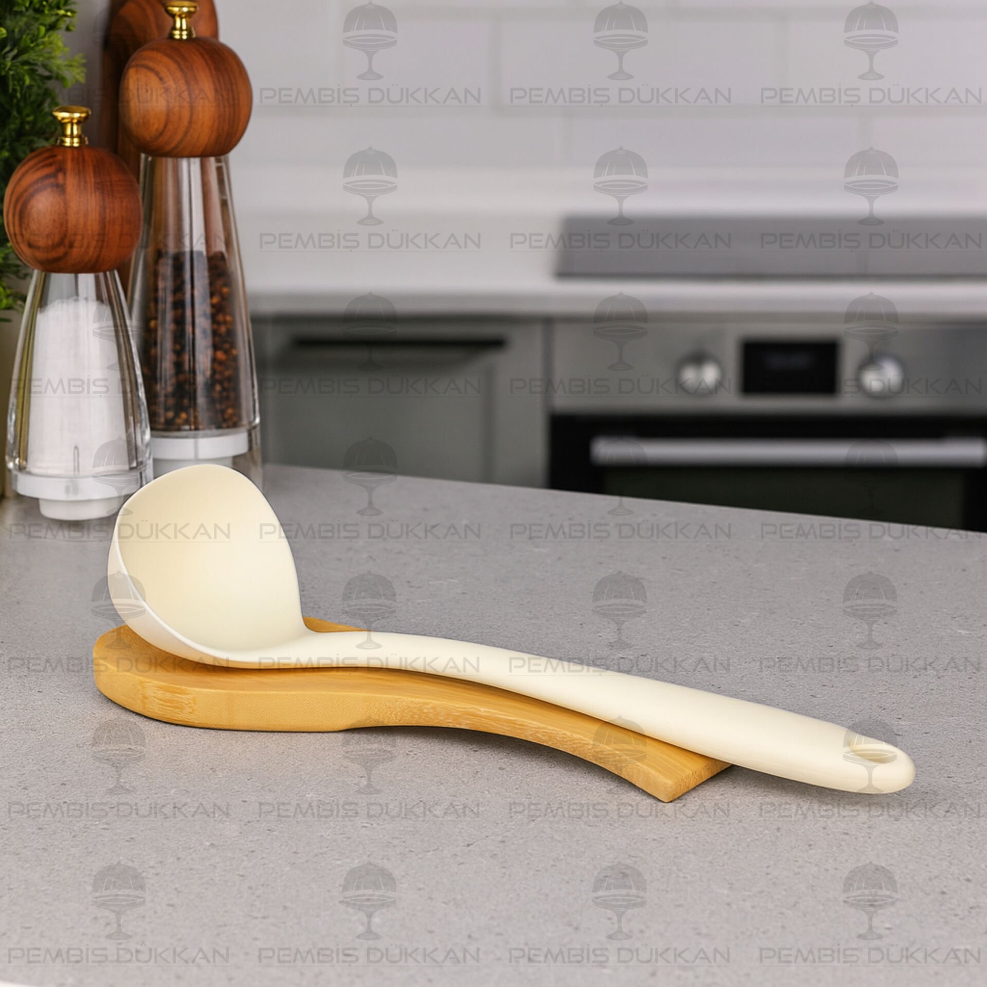 1 ADET BAMBU KİRLİ KAŞIK ALTLIĞI (7B223)