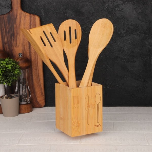 MN BAMBU KARE KAŞIKLIK (990)