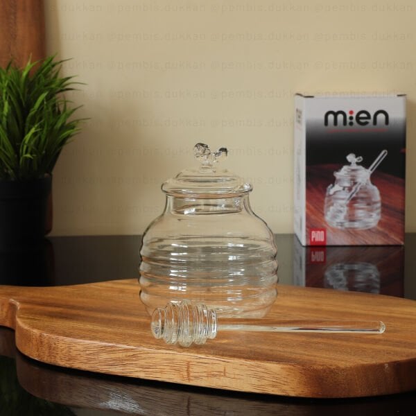 MİEN BAL KAŞIKLI KAVANOZ (1J09)