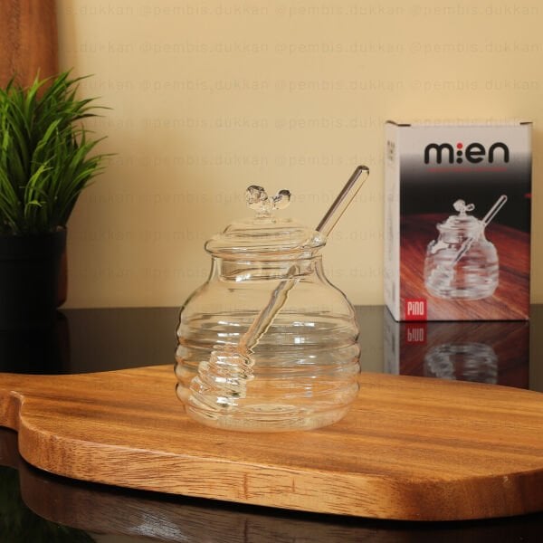 MİEN BAL KAŞIKLI KAVANOZ (1J09)