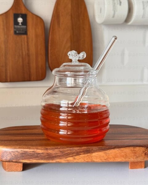 MİEN BAL KAŞIKLI KAVANOZ (1J09)