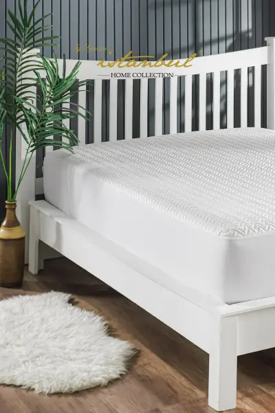 100x200CM ALEZ - TEK KİŞİLİK SIVI GEÇİRMEZ LASTİKLİ