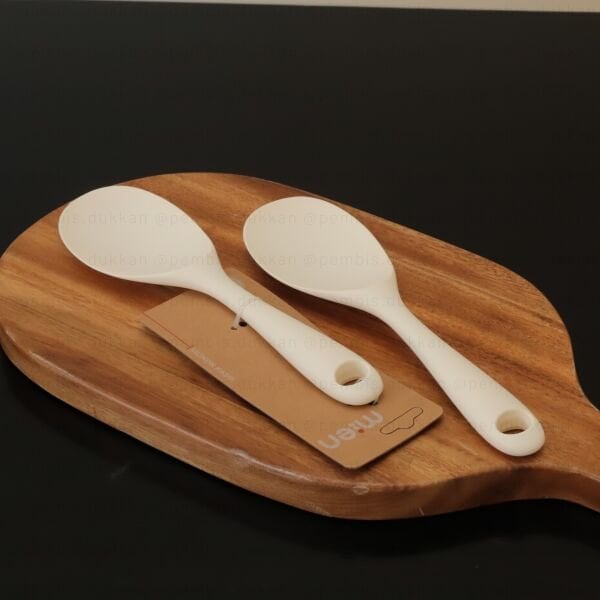 KREM SİLİKON PİLAV KAŞIĞI (MİEN422K)