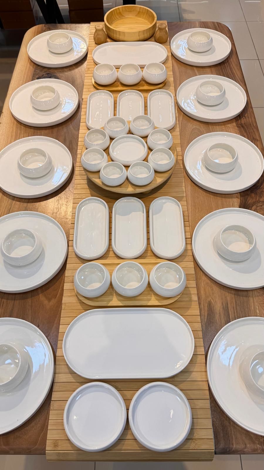 BAMBU&PORSELEN KAHVALTI SET N08 (KİŞİ ADEDİNİ SEÇİNİZ)