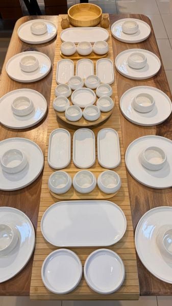 BAMBU&PORSELEN KAHVALTI SET N08 (KİŞİ ADEDİNİ SEÇİNİZ)