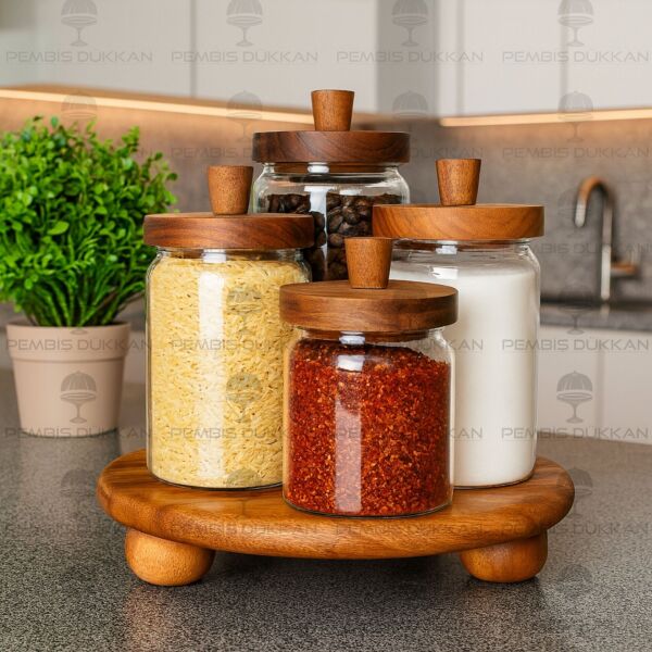 AKASYA KAPAKLI KAVANOZ KOMBİN SET NO 15