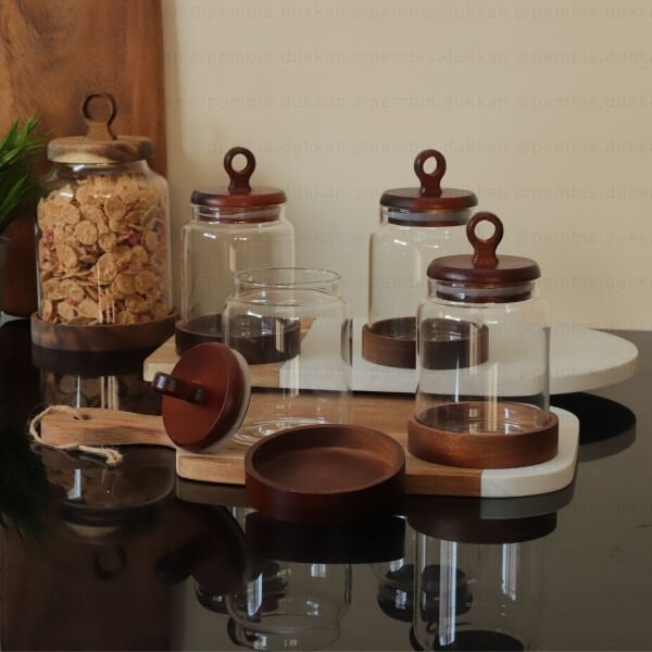 4LÜ KENZO BAHARATLIK SET (PARLAK) BOR-075