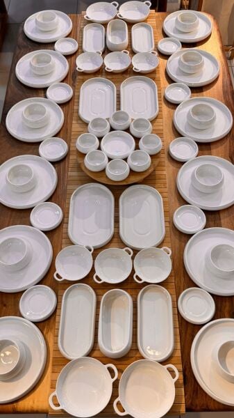 66 PARÇA VENTO PORSELEN 5 ÇAYI & KAHVALTI SET NO3 (KİŞİ ADEDİ SEÇİNİZ)