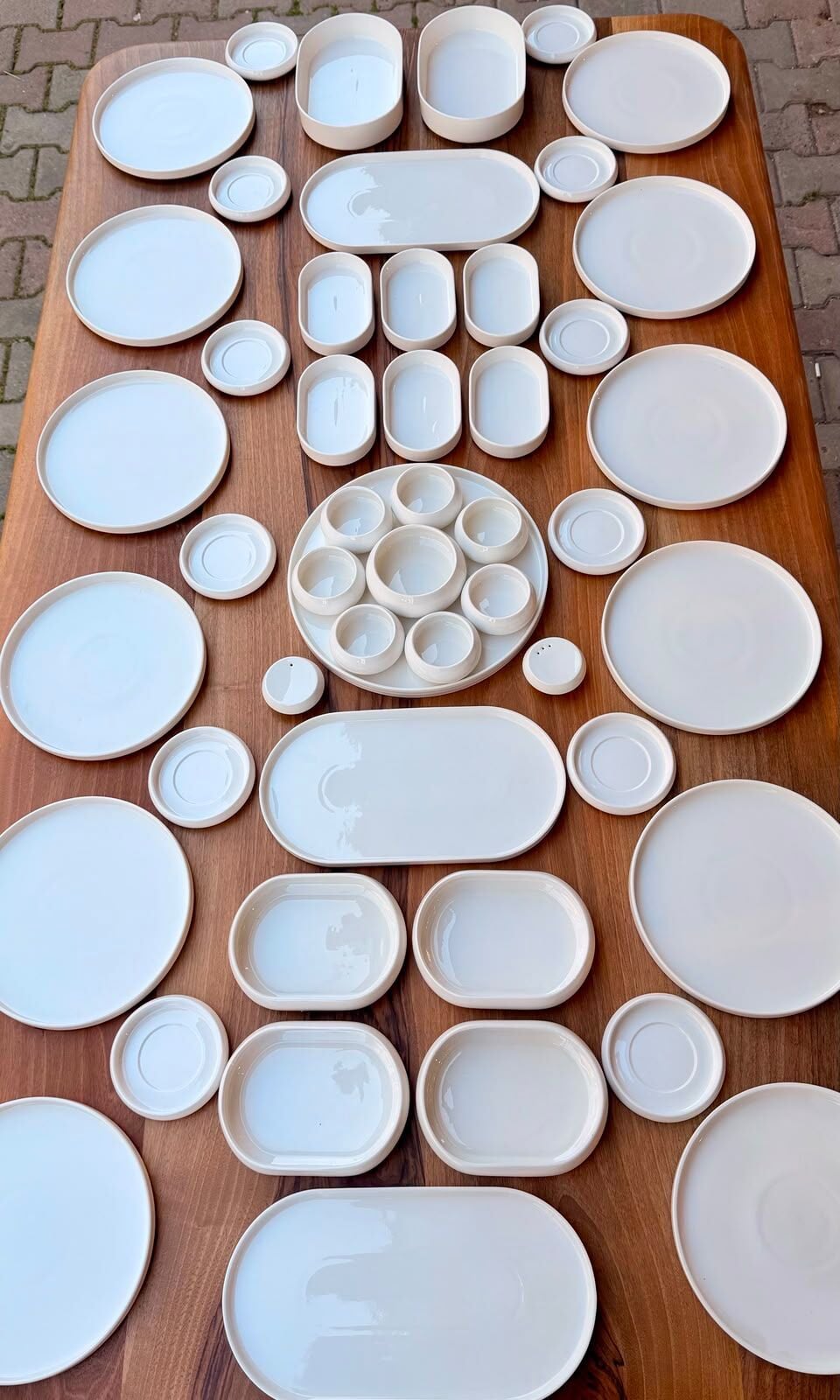 50 PARÇA CAPİTAL PORSELEN 5 ÇAYI & KAHVALTI SET (KİŞİ ADEDİ SEÇİNİZ)