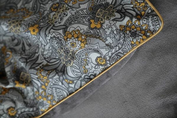 MY TOUCH ÇİFT KİŞİLİK KADİFELİ NEVRESİM TAKIMI -ANTİCA GREY