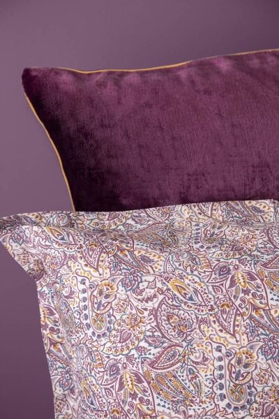 MY TOUCH ÇİFT KİŞİLİK NEVRESİM TAKIMI -LONA MÜRDÜM