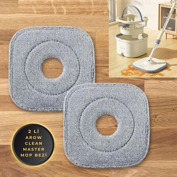 2Lİ CLEAN MASTER MOP BEZİ