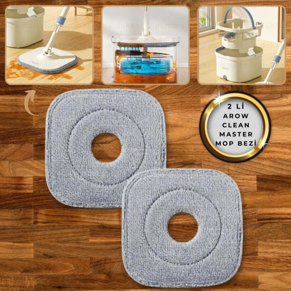 2Lİ CLEAN MASTER MOP BEZİ
