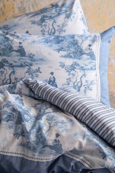 FRANCİS KREP ÇİFT KİŞİLİK NEVRESİM TAKIMI