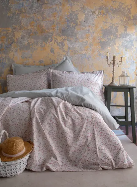 MİRACLE ÇİFT KİŞİLİK NEVRESİM TAKIMI - BLUSH