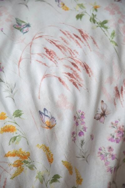 HELENA ÇİFT KİŞİLİK NEVRESİM TAKIMI - PEMBE