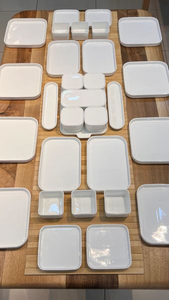 8 KİŞİLİK PORSELEN KAHVALTI SET NO 1