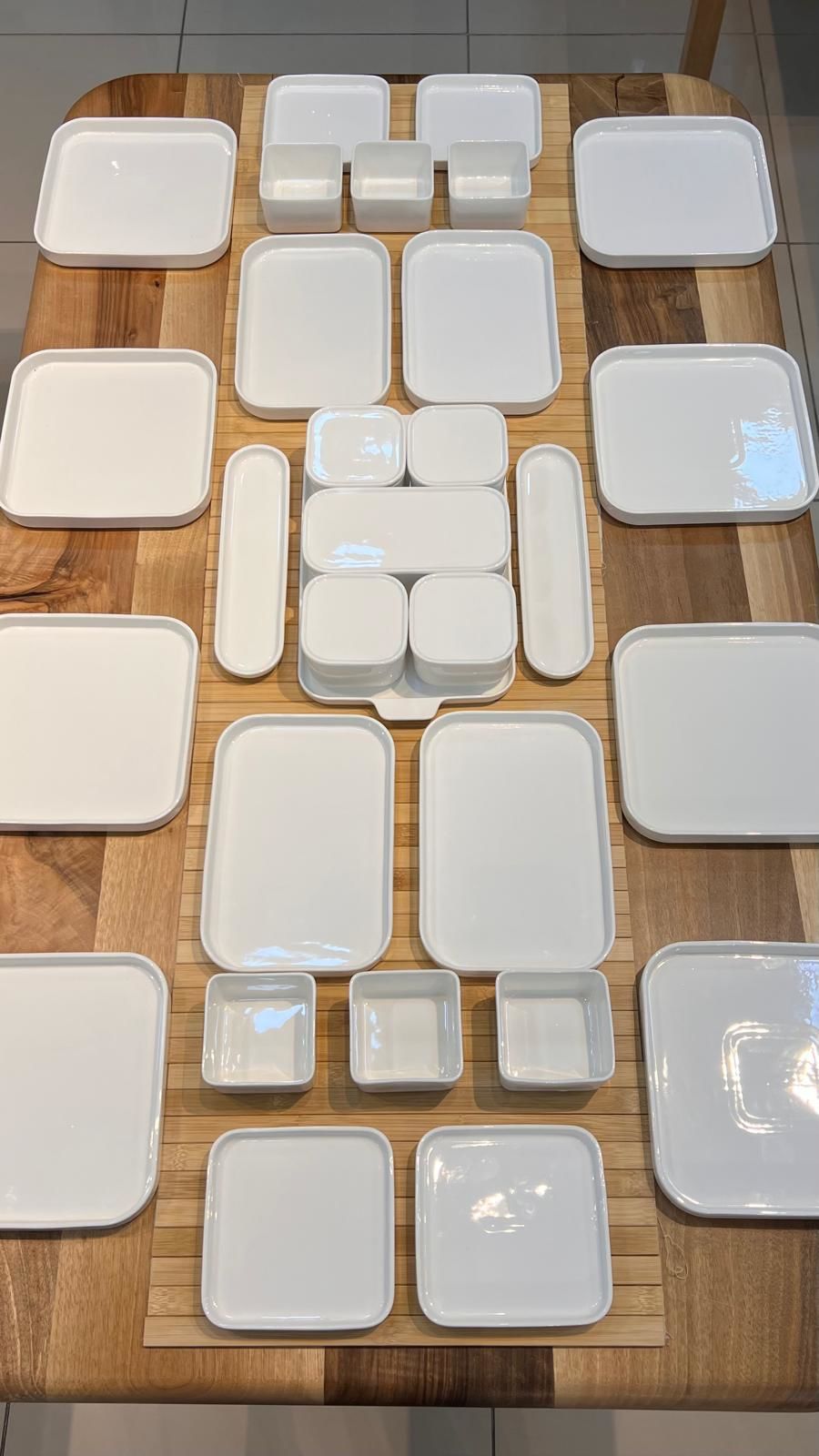8 KİŞİLİK PORSELEN KAHVALTI SET NO 1