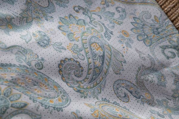 ELEGANCE SATEN ÇİFT KİŞİLİK NEVRESİM TAKIMI -BERTA İNDİGO