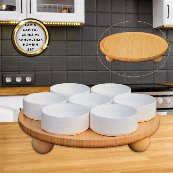 LAVİA 32 CM TOP AYAKLI CAPİTAL KOMBİN SET