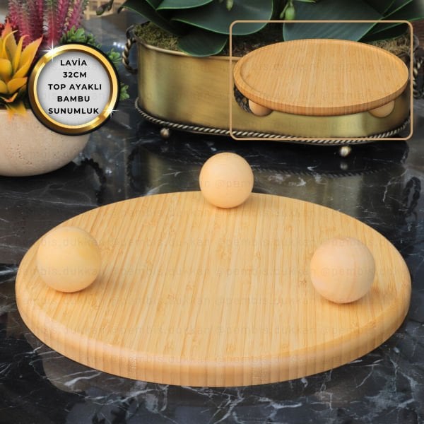 LAVİA 32 CM LOTUS TOP AYAKLI KOMBİN SET