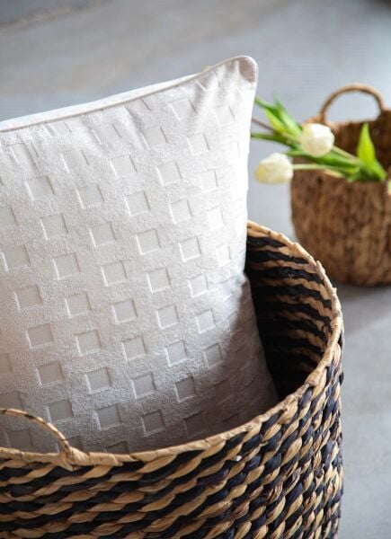 UNİQUE TOUCH ÇİFT KİŞİLİK NEVRESİM TAKIMI - TİMES EKRU