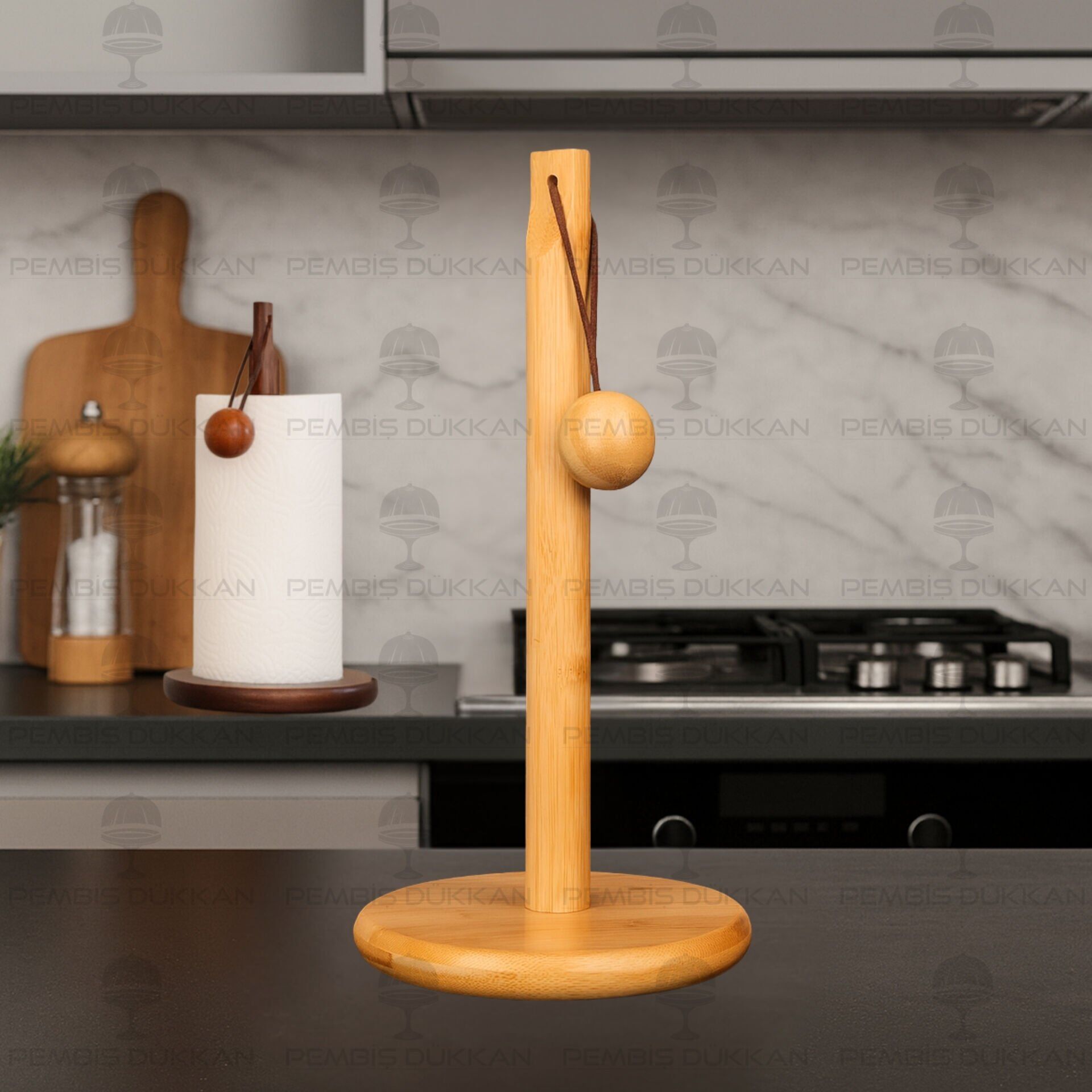 BAMBU DİK TOP TUTACAKLI KAĞIT HAVLULUK(1074)