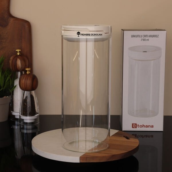 BEYAZ TESORA  2100ML ERZAK KAVANOZU (NO:4)