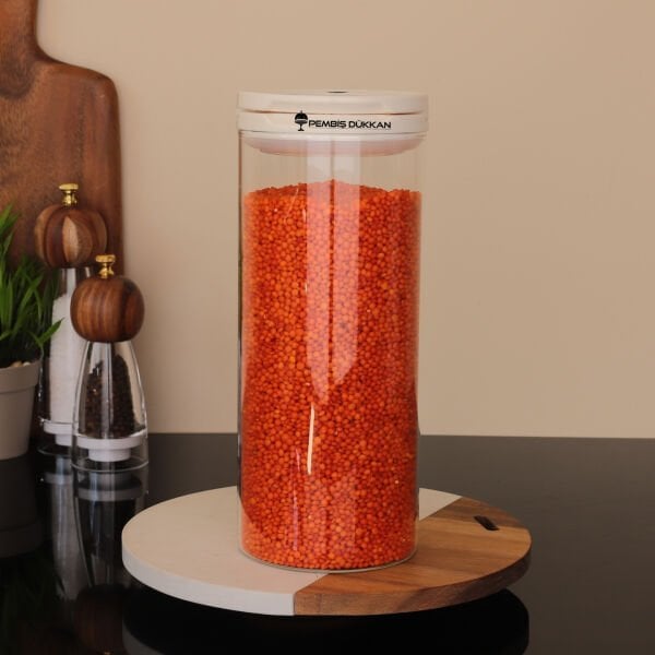 BEYAZ TESORA  2100ML ERZAK KAVANOZU (NO:4)