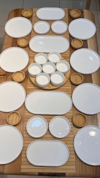 8 KİŞİLİK PORSELEN KAHVALTI SET NO 4