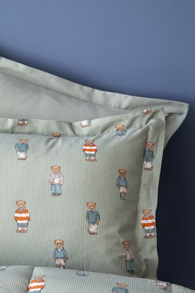 TEDDY YEŞİL SOFTLY TEK KİŞİLİK UYKU SETİ