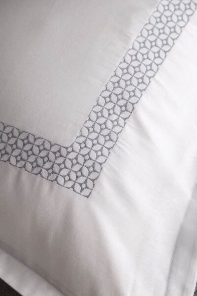 MONEDA GRAY ÇİFT KİŞİLİK YATAK ÖRTÜSÜ NEVRESİM SETİ