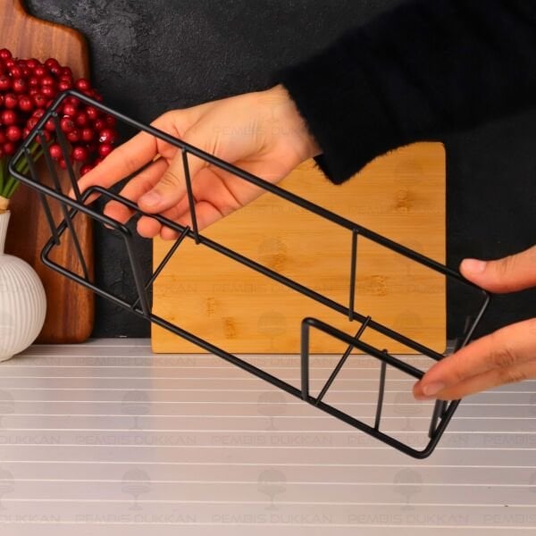 4LÜ BAMBU STANDLI KESİM PANO - KESME TAHTASI SETİ (8B88)