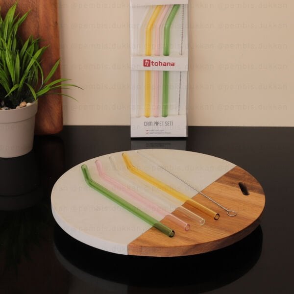 THN RENKLİ CAM PİPET SET (80040)