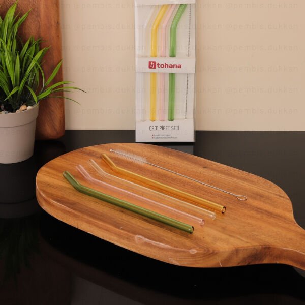 THN RENKLİ CAM PİPET SET (80040)