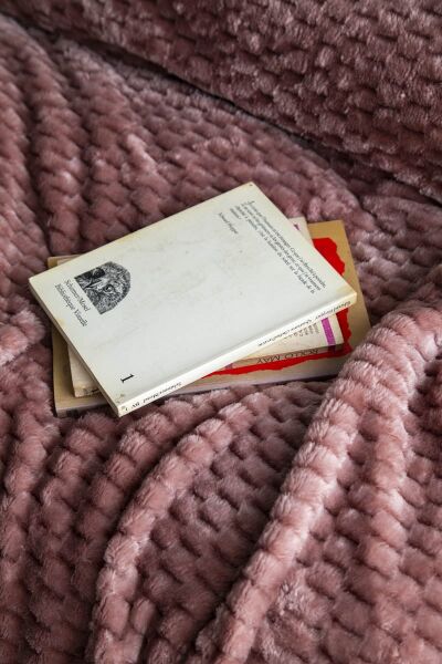 TRUSTY JAKAR DESEN TEK KİŞİLİK BATTANİYE 160x220CM - PEMBE