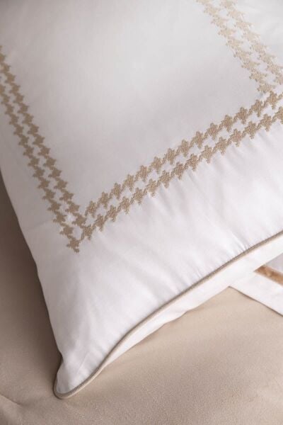 İCON KADİFE ÇİFT KİŞİLİK UYKU SETİ - BEJ