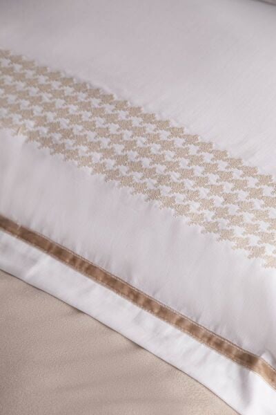 İCON KADİFE ÇİFT KİŞİLİK UYKU SETİ - BEJ