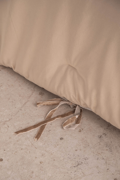 İCON KADİFE ÇİFT KİŞİLİK UYKU SETİ - BEJ