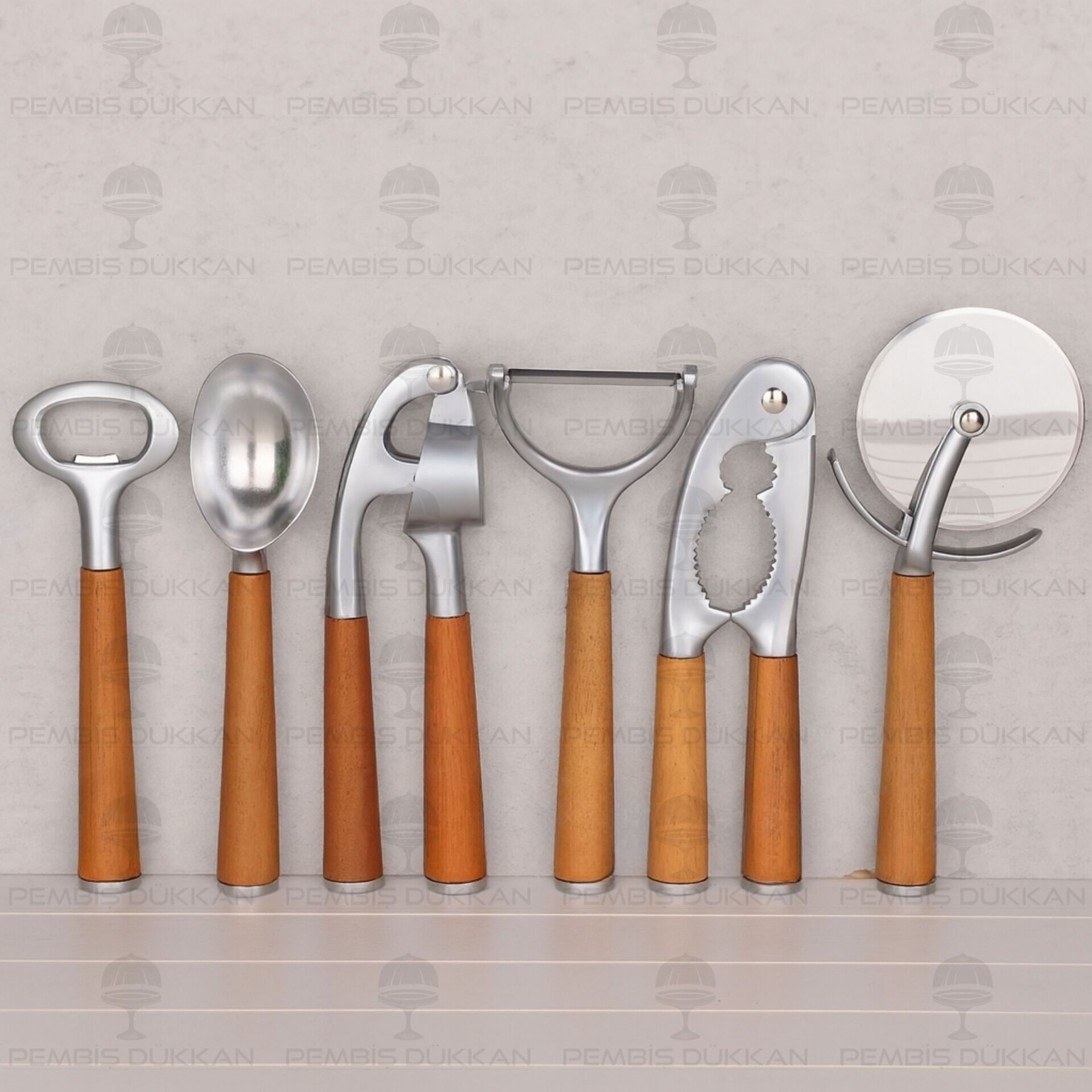 6LI PRATEG AKASYA SAPLI, PRATİK GEREÇLER KOMBİN SET NO2