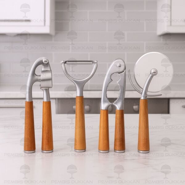 4LÜ PRATEG AKASYA SAPLI, PRATİK GEREÇLER KOMBİN SET NO4