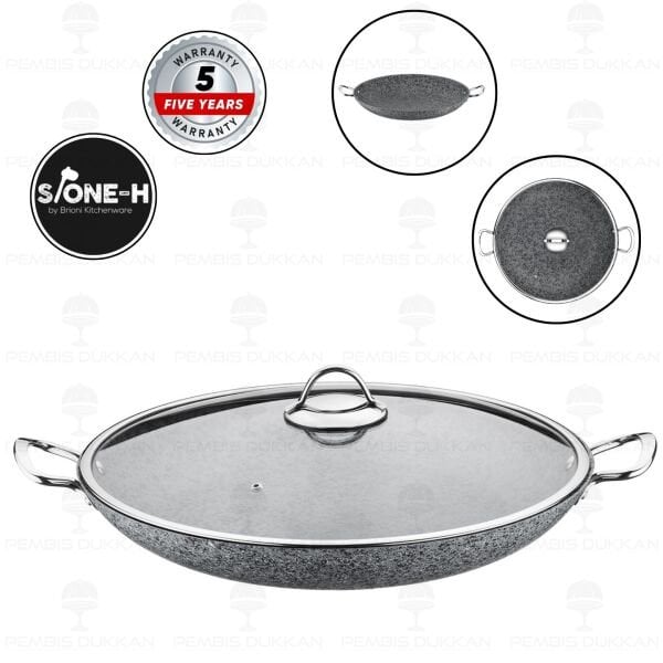 BRİONİ STONE-H 38 CM ŞEF TENCERESİ