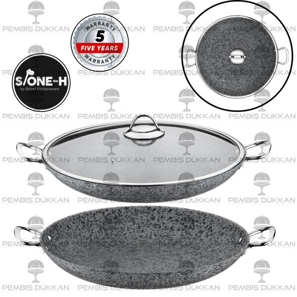 BRİONİ STONE-H 38 CM ŞEF TENCERESİ