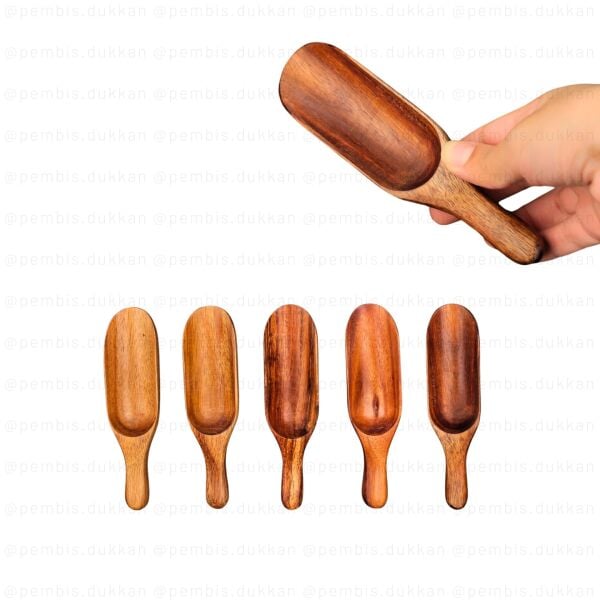 1 ADET AKASYA KÜREK ÇAY ÖLÇÜ KAŞIĞI (7B158)