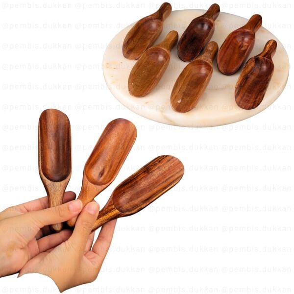 1 ADET AKASYA KÜREK ÇAY ÖLÇÜ KAŞIĞI (7B158)