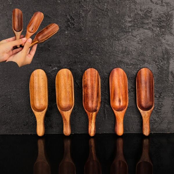 1 ADET AKASYA KÜREK ÇAY ÖLÇÜ KAŞIĞI (7B158)