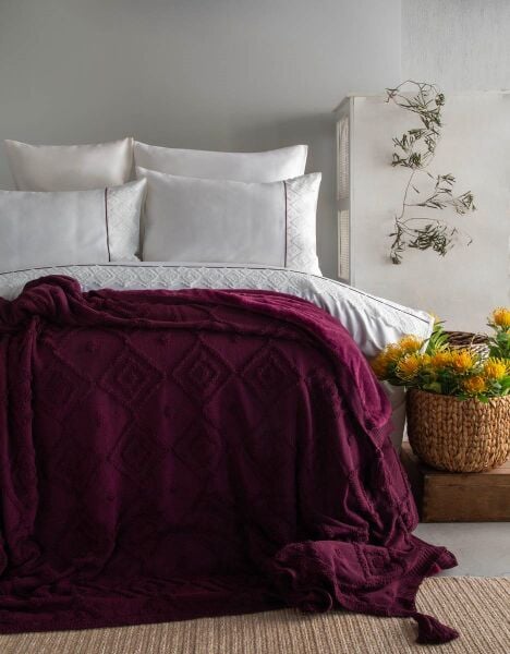 ELLİON TRİKOLU ÇİFT KİŞİLİK BATTANİYELİ NEVRESİM TAKIMI