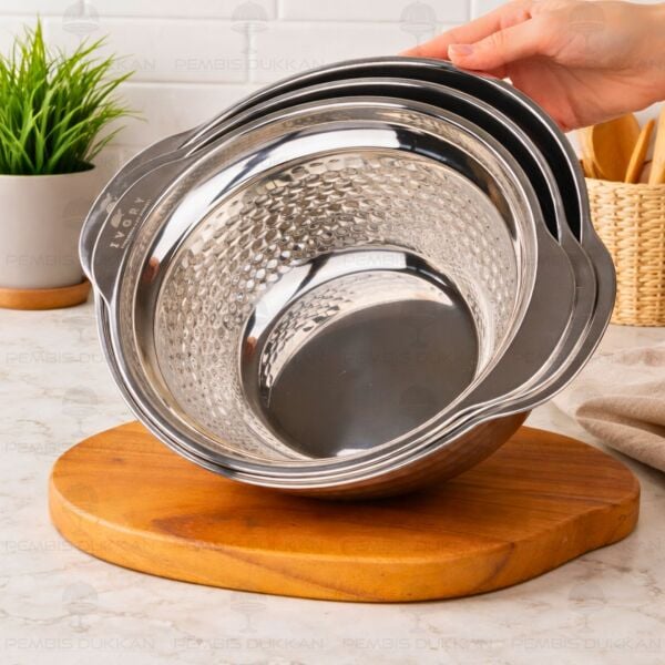 ASOS 29CM ÇELİK KARIŞTIRMA & MİKSER KABI (SZG359)