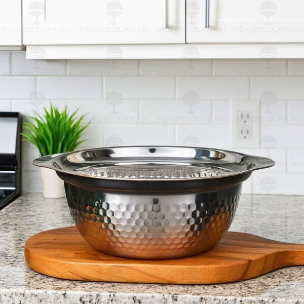 ASOS 25CM ÇELİK KARIŞTIRMA & MİKSER KABI (SZG357)