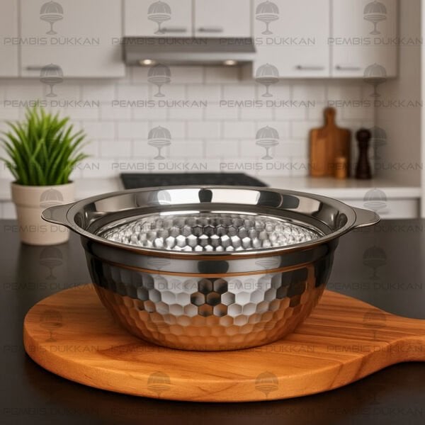 ASOS 25CM ÇELİK KARIŞTIRMA & MİKSER KABI (SZG357)